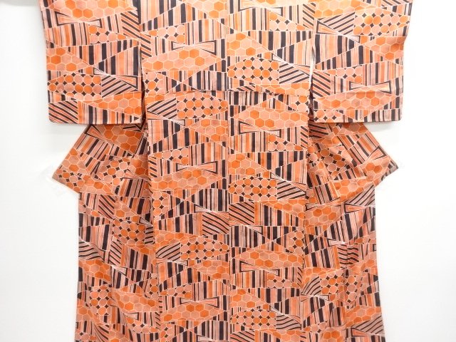 JAPANESE KIMONO / KOMON / ABSTRACT PATTERN